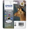 Epson Tintenpatrone gelb, magenta, cyan HC (C13T13064010, T1306)