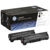 HP Toner-Kartusche 2 x schwarz (CE285AD, 85A)