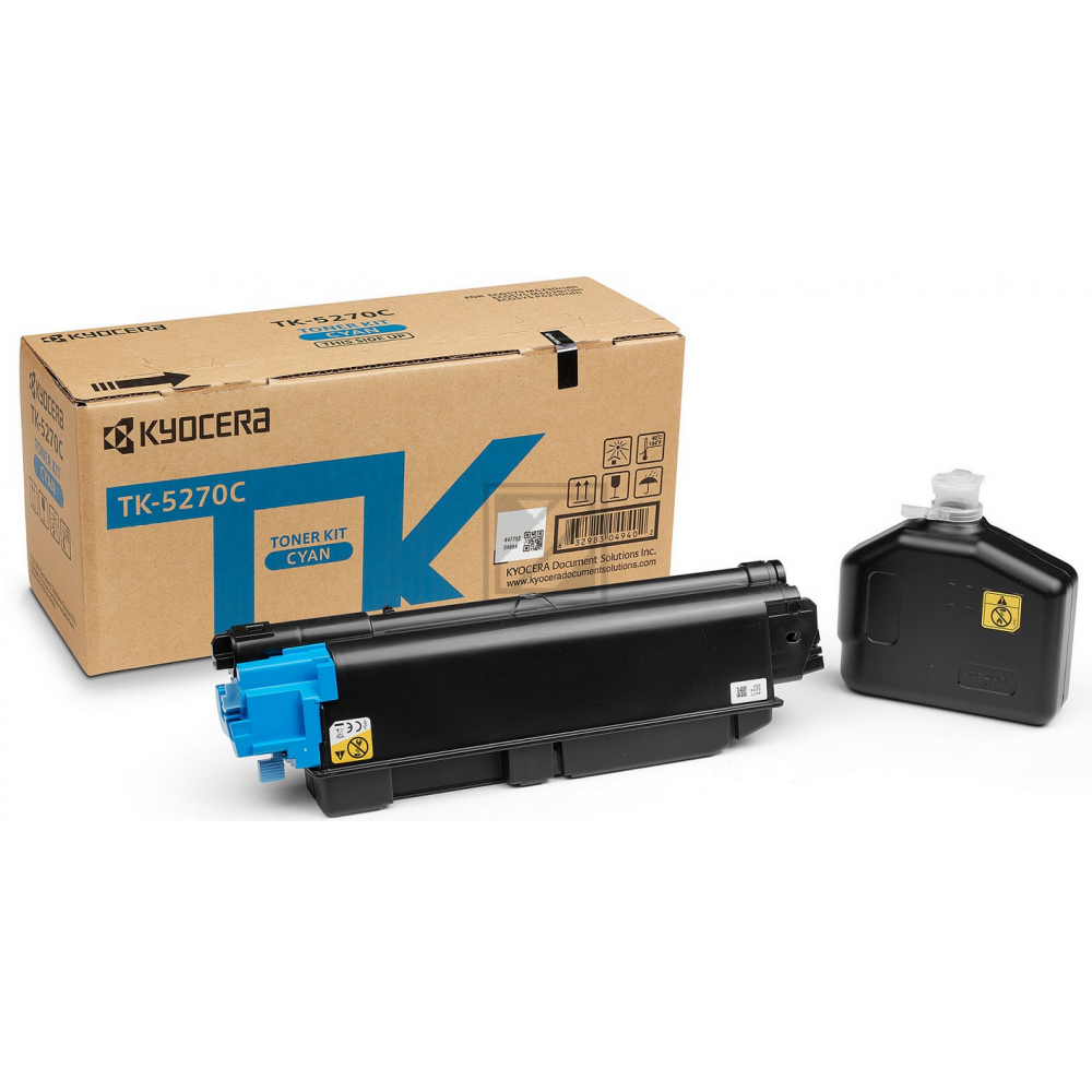 Original Kyocera 1T02TVCNL0 / TK-5270C Toner Cyan