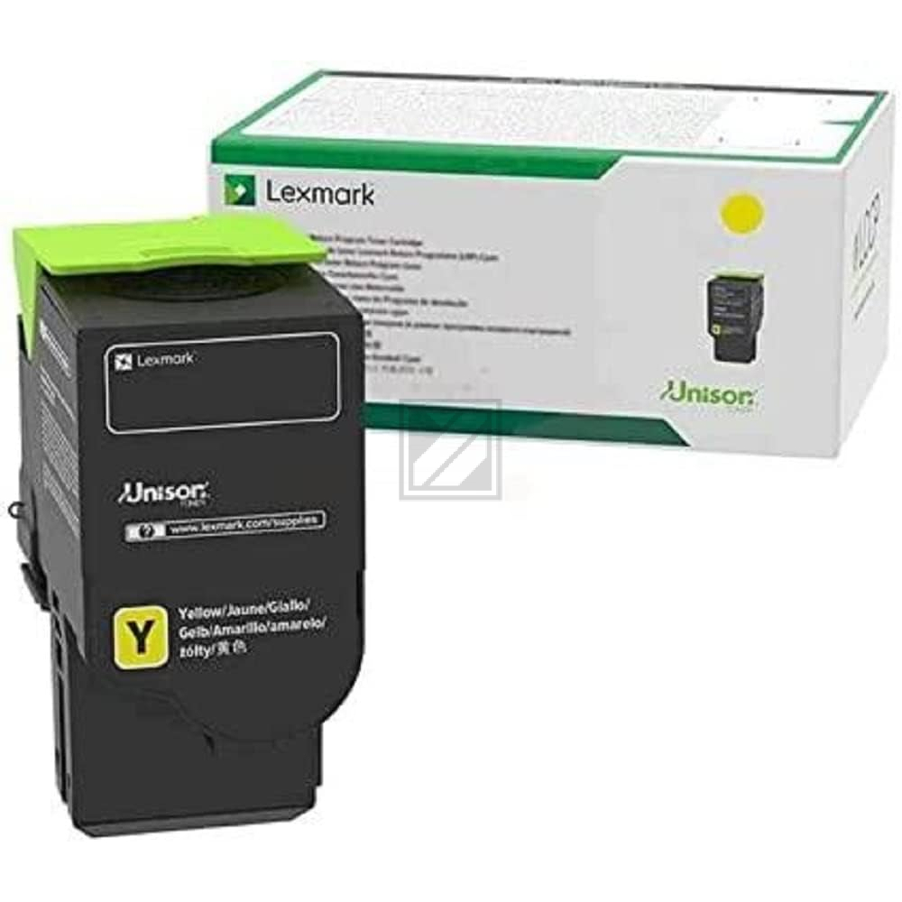Original Lexmark 78C0U40 Toner Gelb