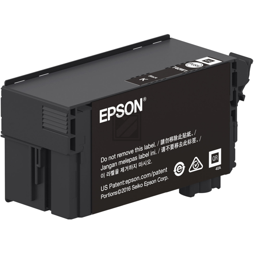 Original Epson C 13 T 40D140 / T40 Tinte Schwarz
