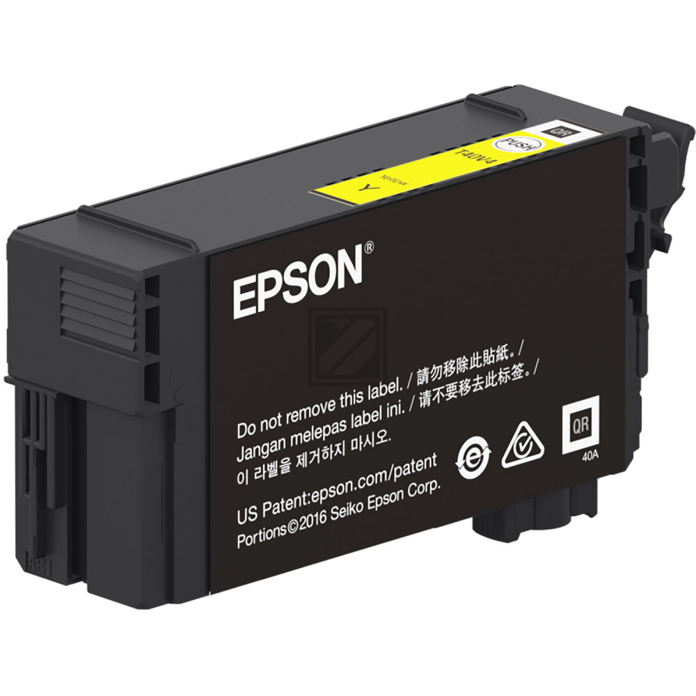 Original Epson C 13 T 40D440 / T40 Tinte Gelb