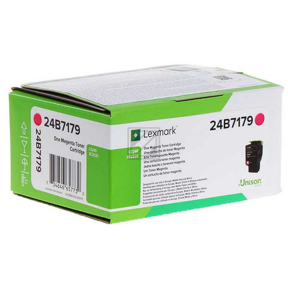 Original Lexmark 24B7179 Toner Magenta