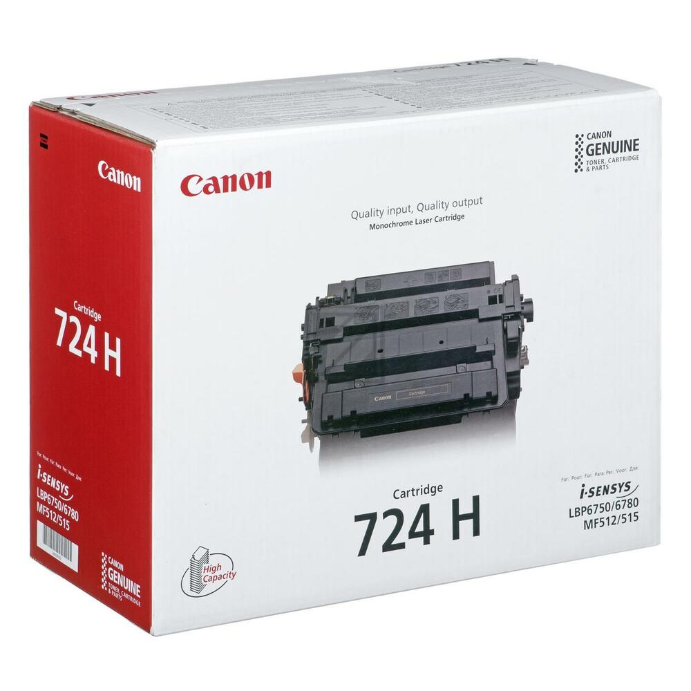 Canon Toner-Kartusche schwarz HC (3482B002AA, 724H)