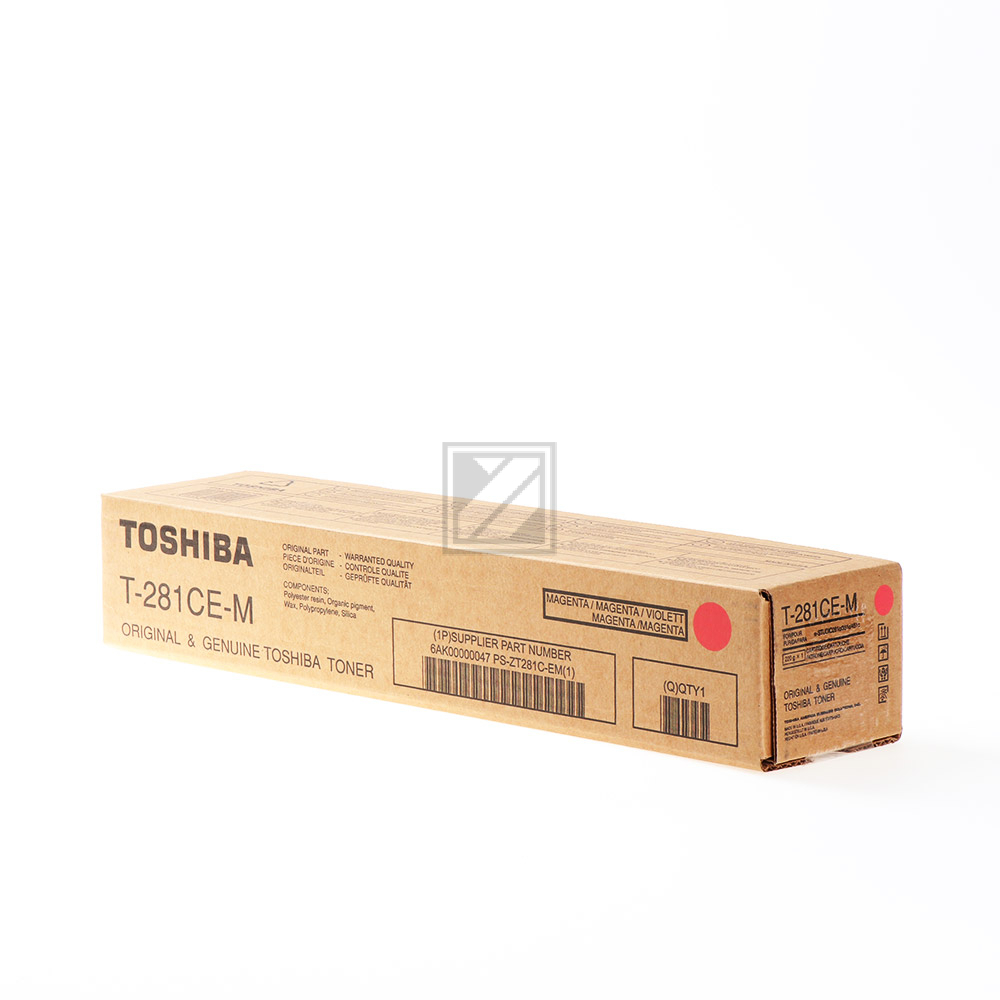 Toshiba Toner-Kit magenta (6AK00000047, T-281CEM)