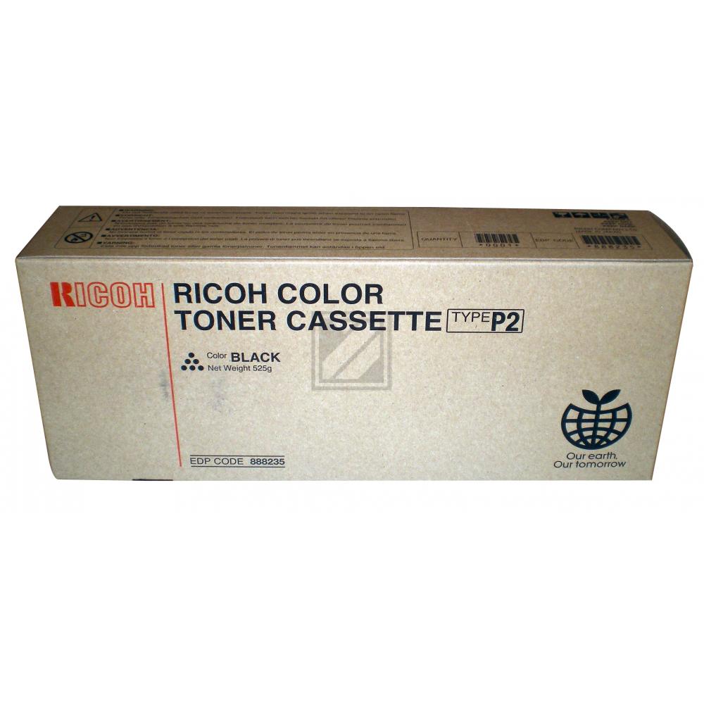 Ricoh Toner-Kit schwarz (885482, TYPE-P2BK)