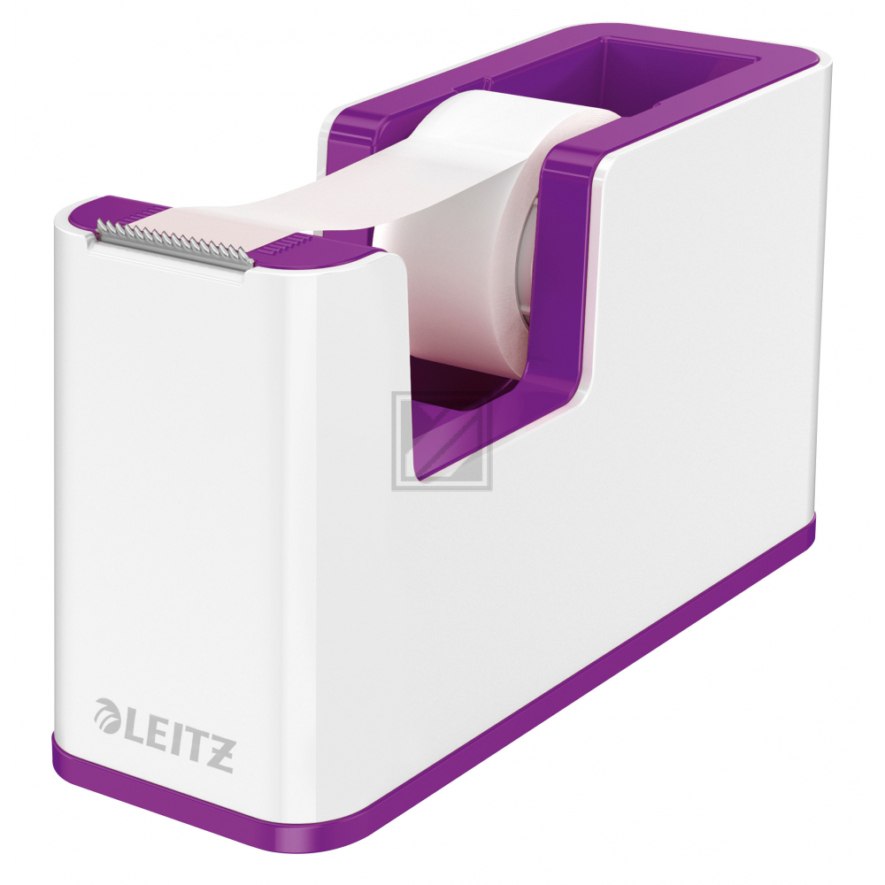 LEITZ Tischabroller WOW Duo Colour, bestckt, violett