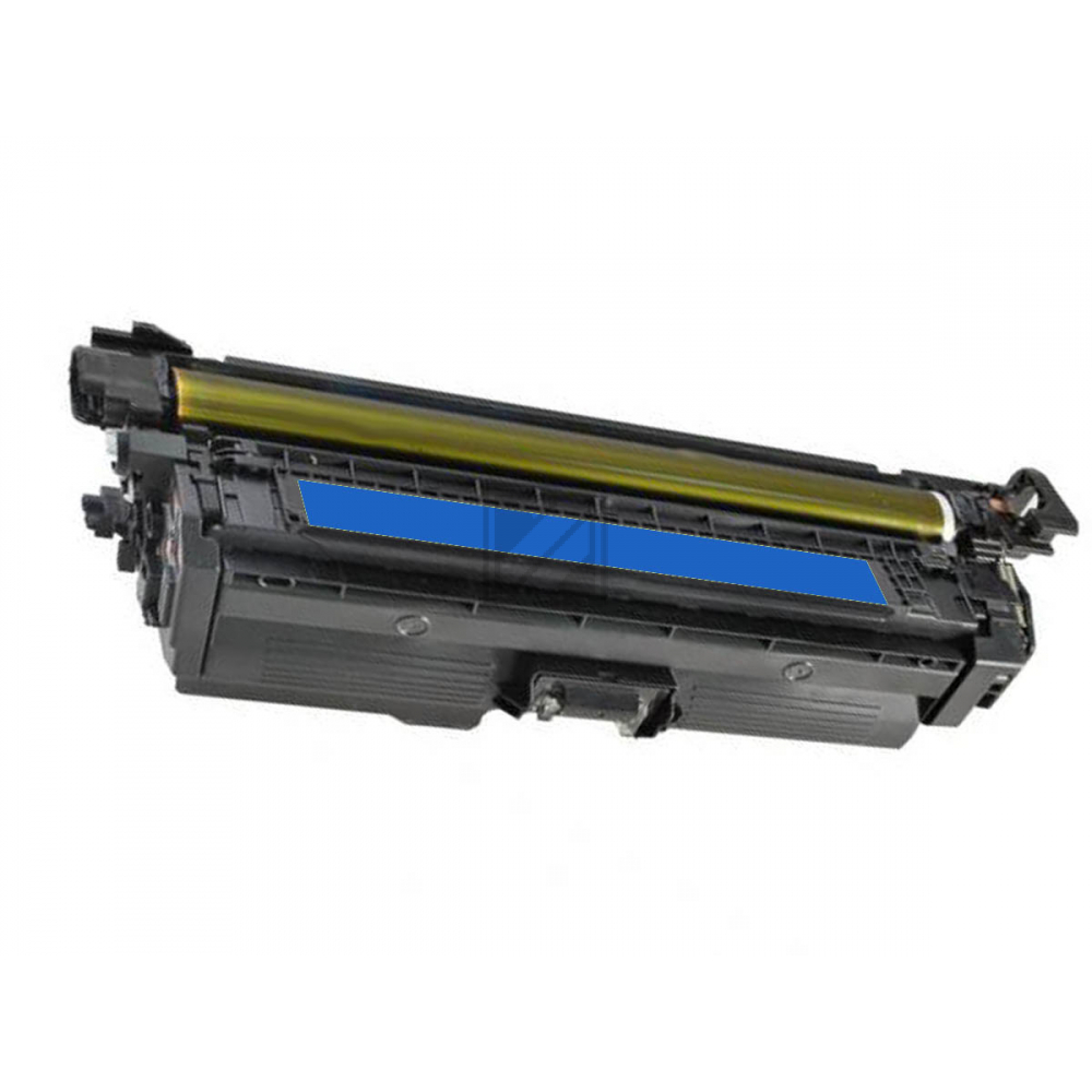 Premium Toner Cyan kompatibel fr HP Color LaserJet Enterprise M680, CF321A, 653A