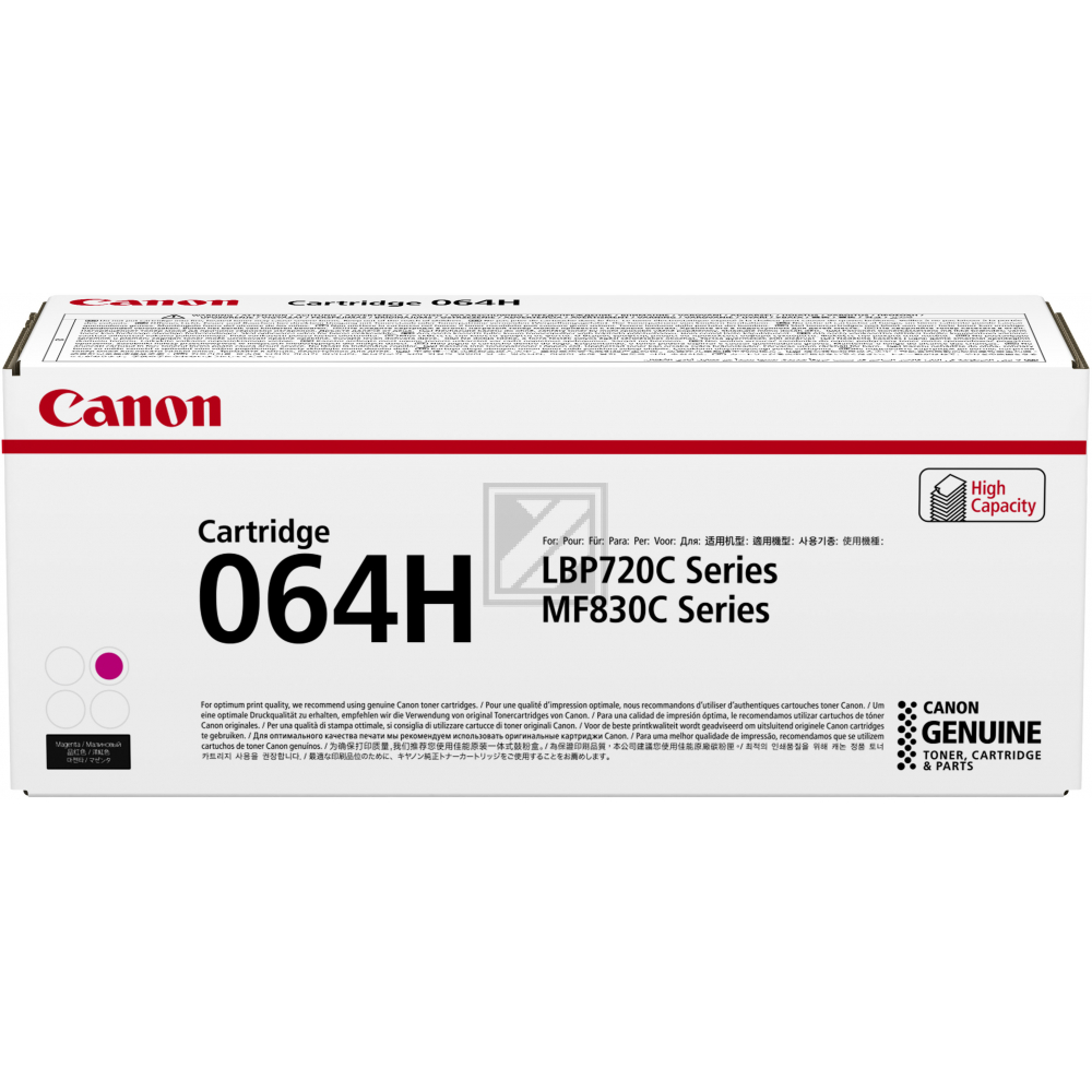 Canon Toner-Kartusche magenta HC (4934C001, 064H)