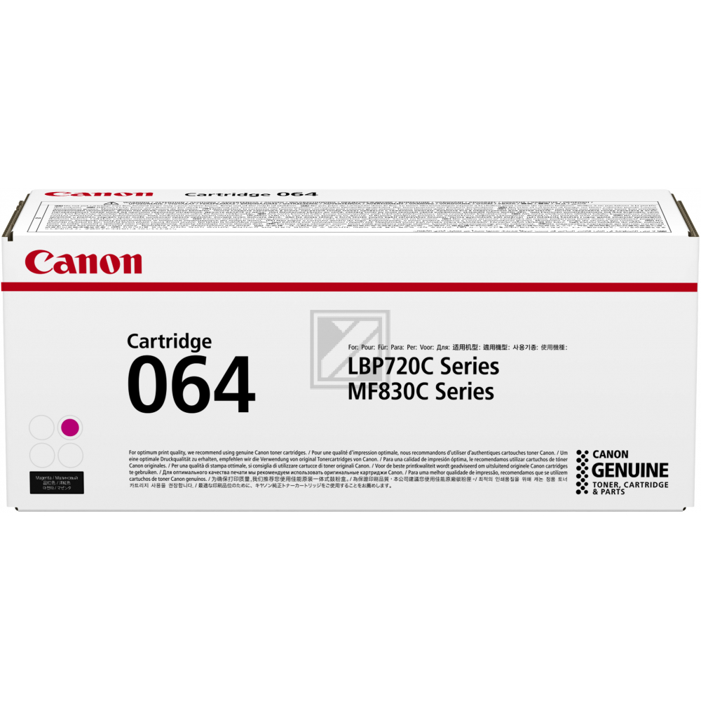 Canon Toner-Kartusche magenta SC (4933C001, 064)