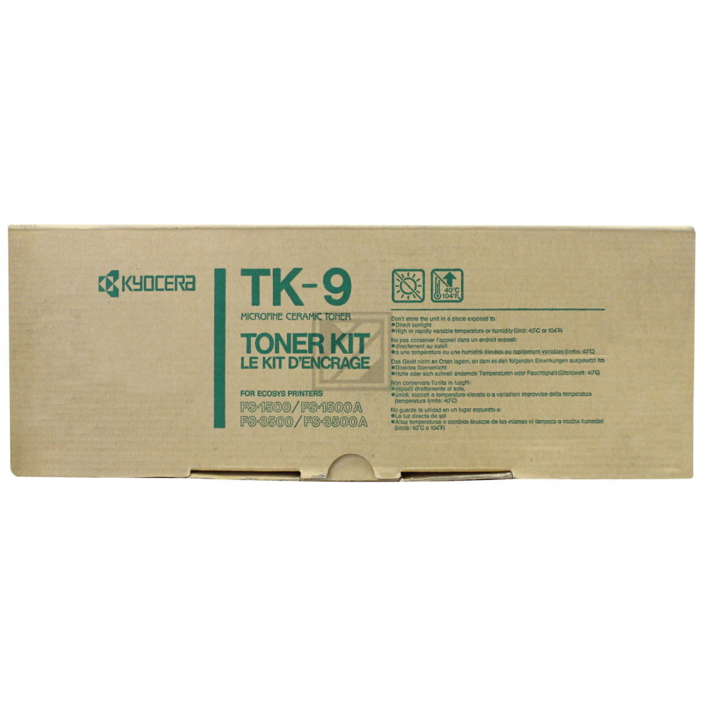 Original Kyocera 37027009 / TK-9 Toner Schwarz