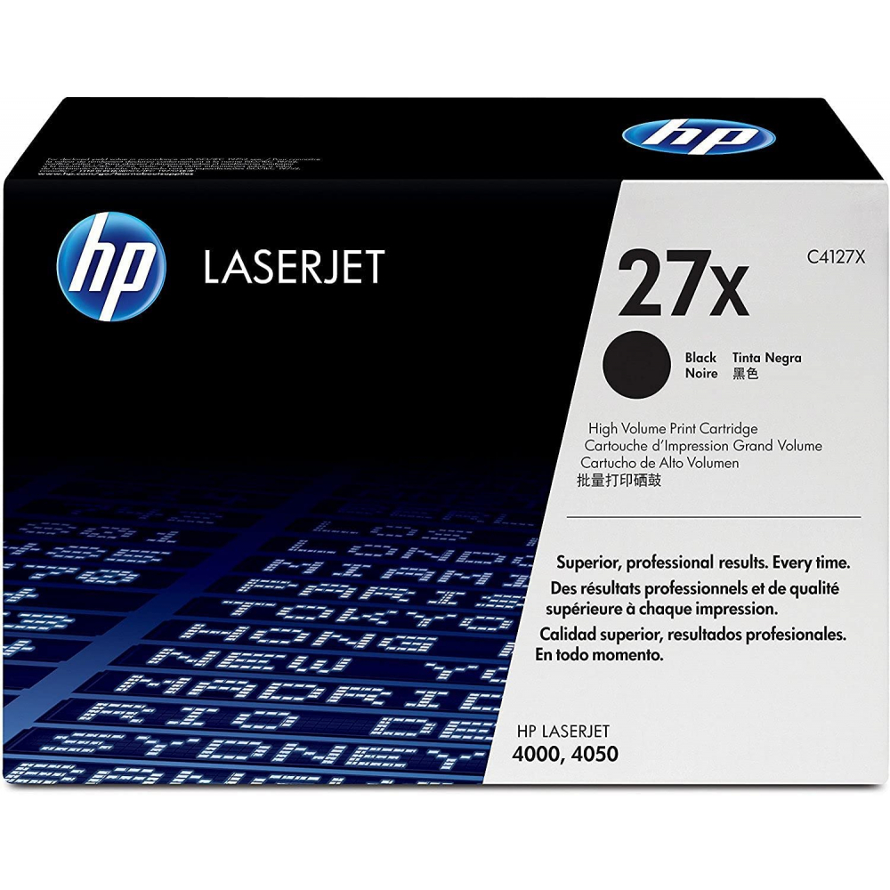 Original HP C4127X / 27X Toner Schwarz