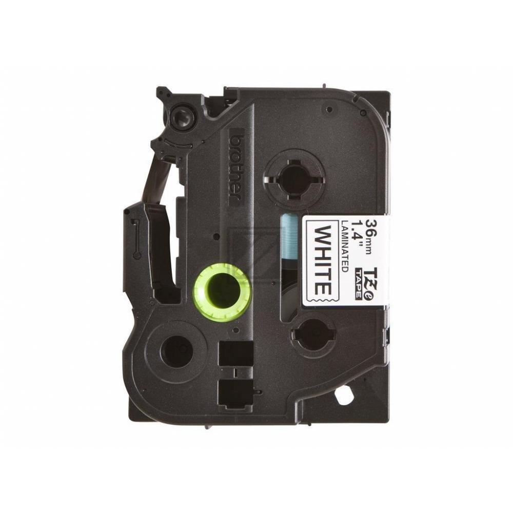 Brother Schriftbandkassette schwarz/wei (TZE-261)