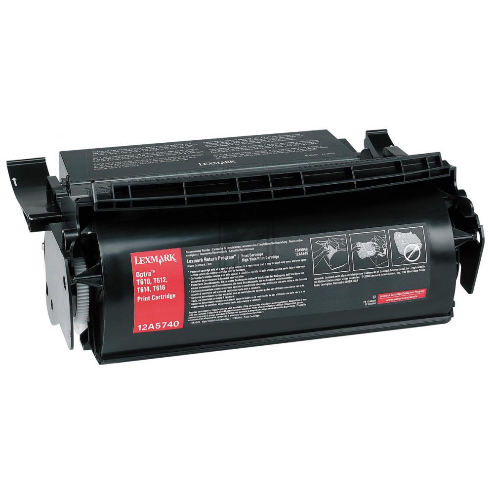Original Lexmark 12A5740 Toner Schwarz