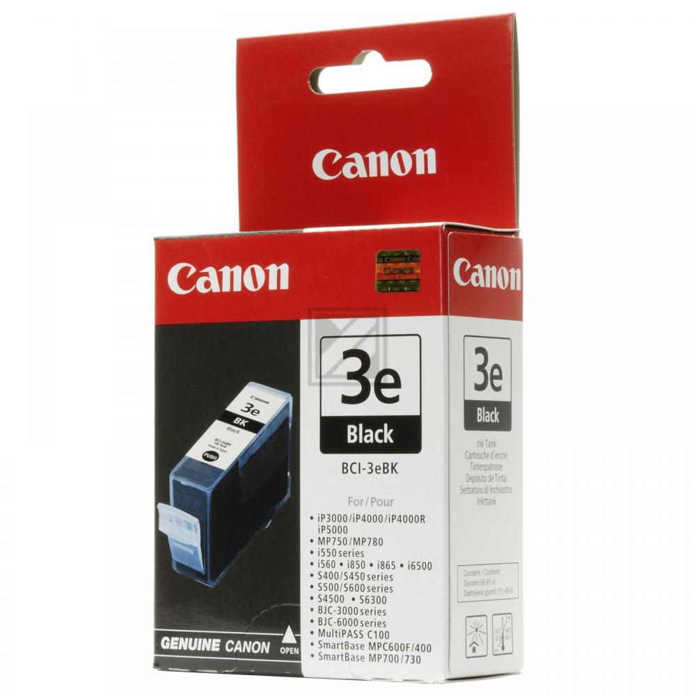Canon Tintenpatrone schwarz (4479A002, BCI-3EBK)