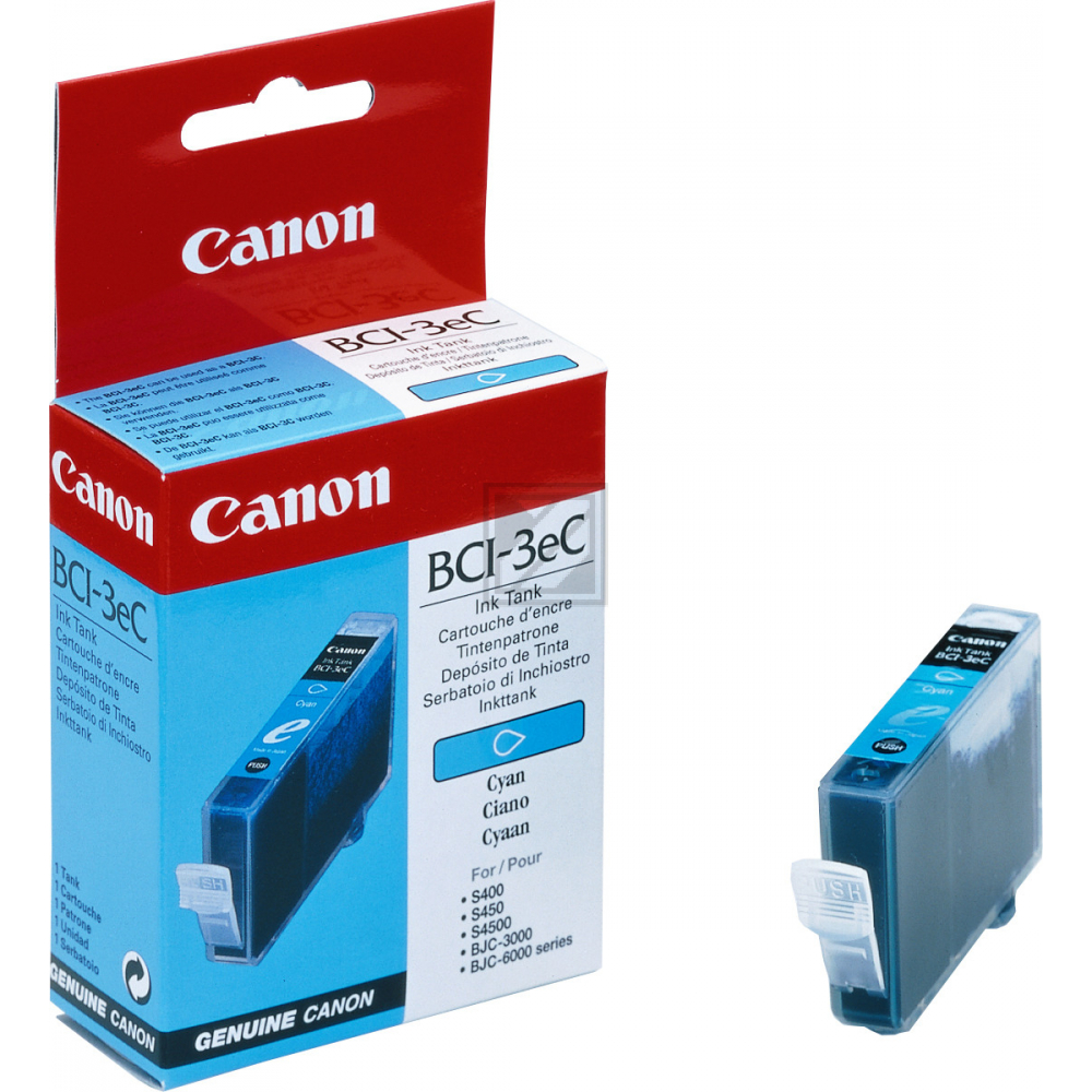 Original Canon 4480A002 / BCI-3EC Tinte Cyan