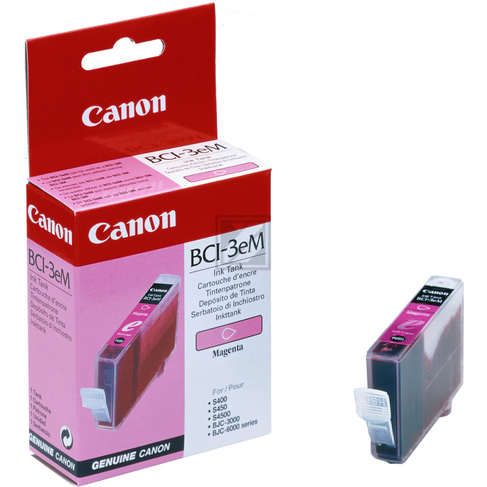 Original Canon 4481A002 / BCI-3EM Tinte Magenta