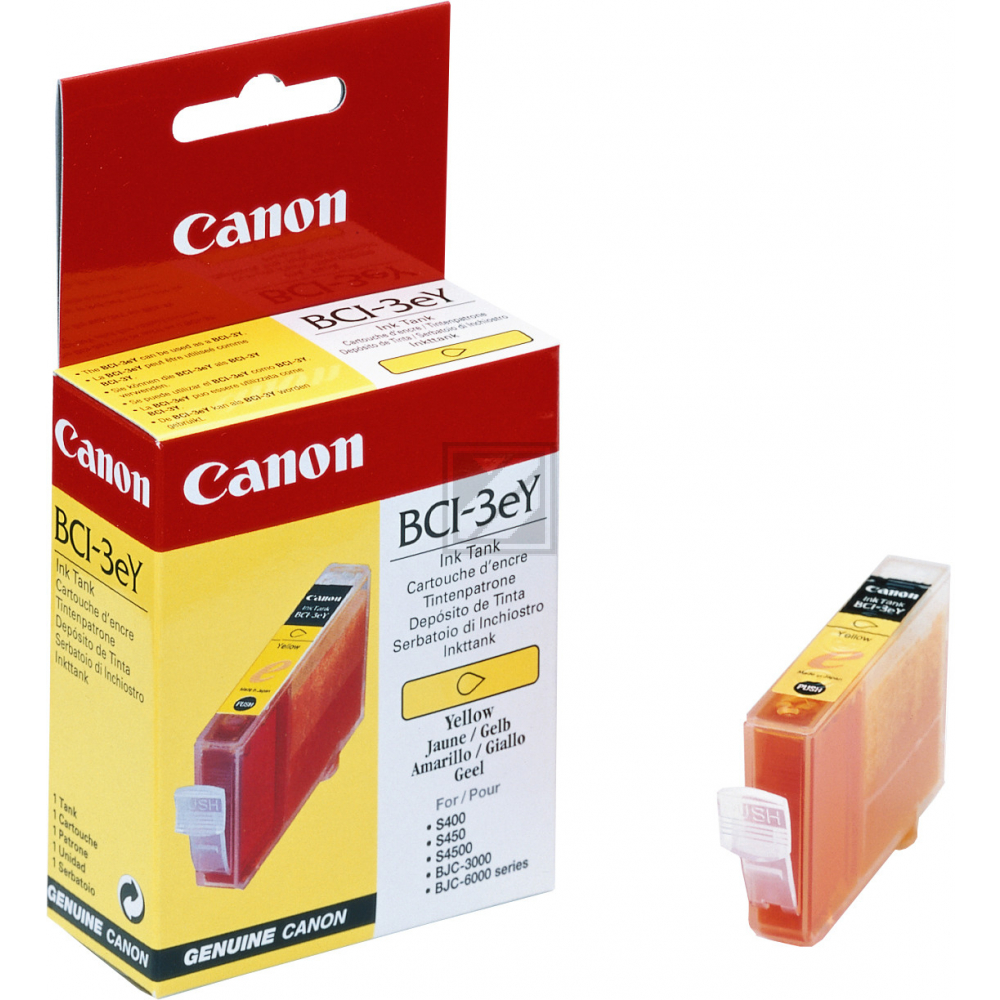 Original Canon 4482A002 / BCI-3EY Tinte Gelb