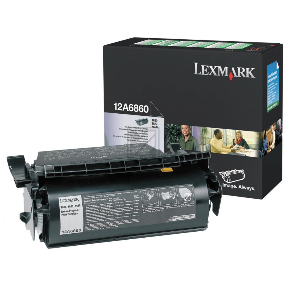 Original Lexmark 0012A6860 Toner Schwarz