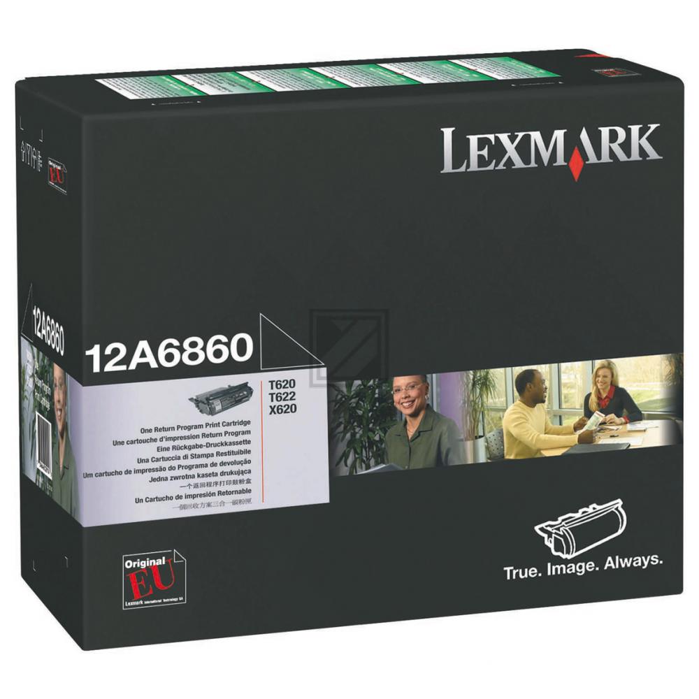 Original Lexmark 0012A6860 Toner Schwarz