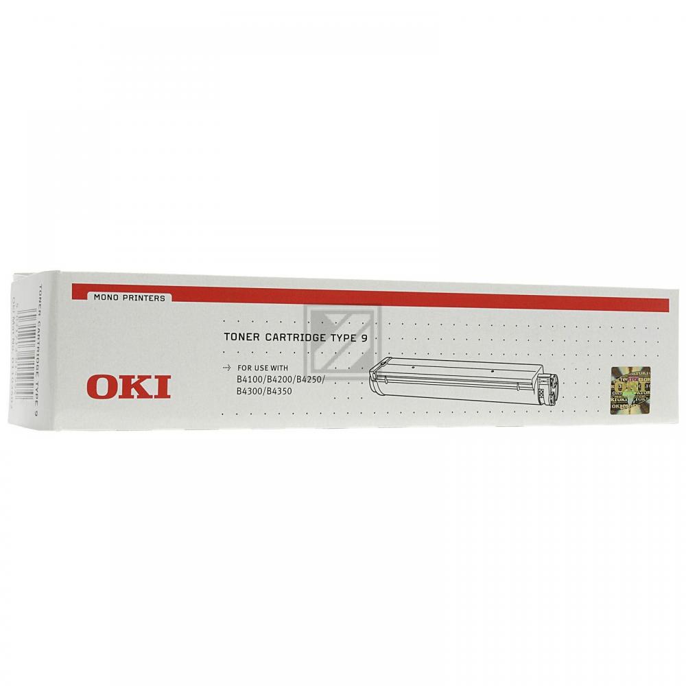 Original OKI 01103402 / TYPE 9 Toner Schwarz