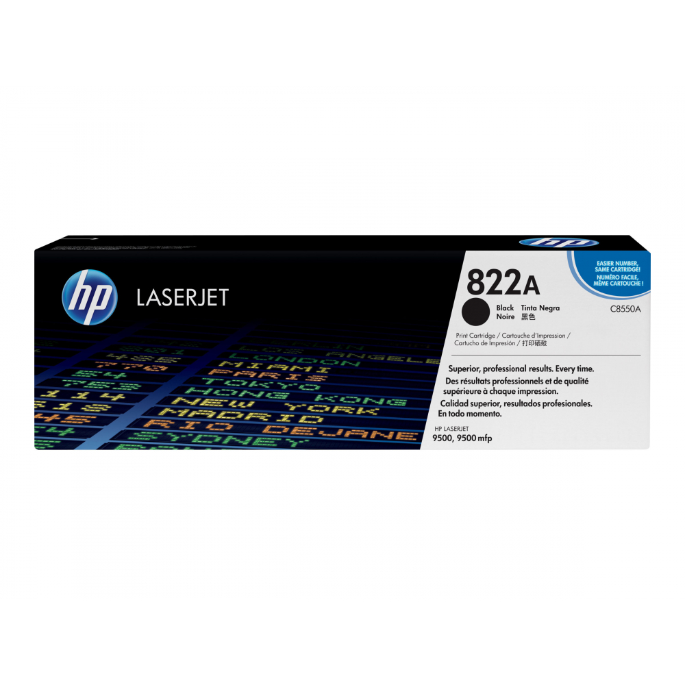 Original HP C8550A / 822A Toner Schwarz