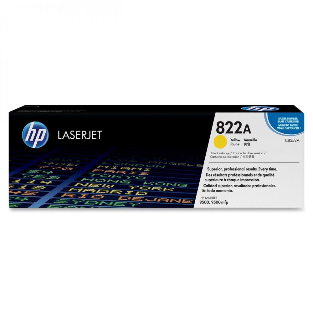 Original HP C8552A / 822A Toner Gelb