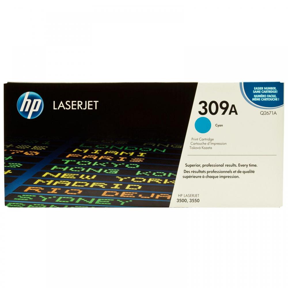 Original HP Q2671A / 309A Toner Cyan