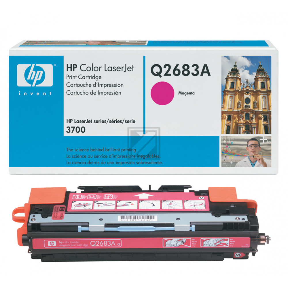 Original HP Q2683A / 311A Toner Magenta