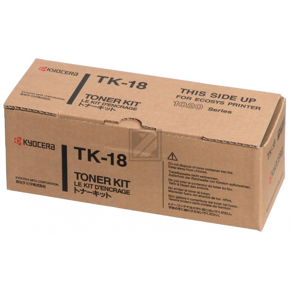 Original Kyocera 370QB0KX / TK-18 Toner Schwarz