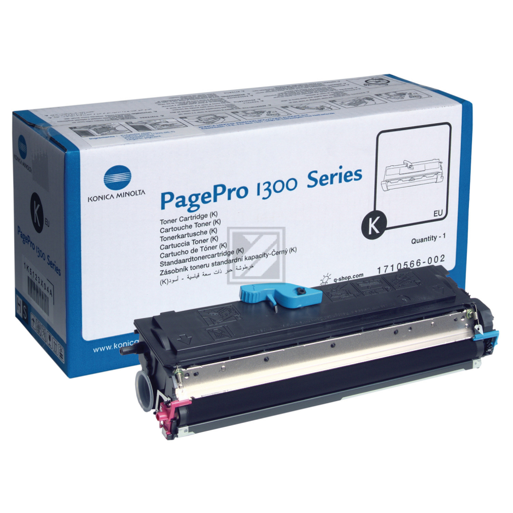 Original Konica Minolta 4518-512 / 1710566002 Toner Schwarz