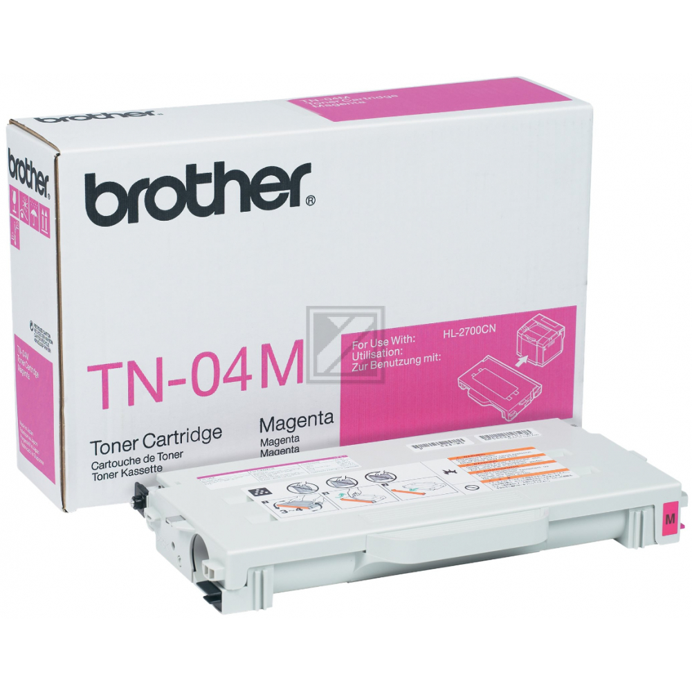 Original Brother TN-04M Toner Magenta