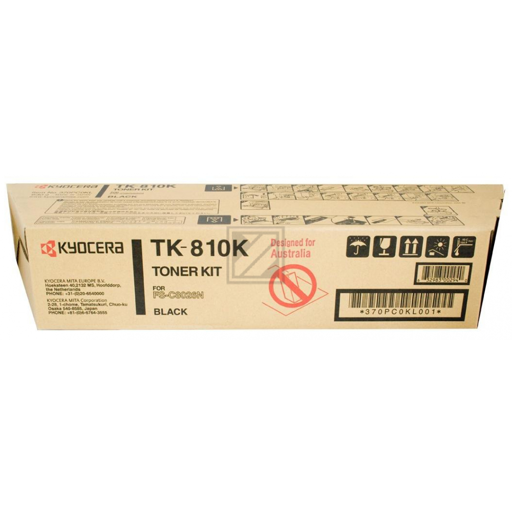 Original Kyocera 370PC0KL / TK-810K Toner Schwarz