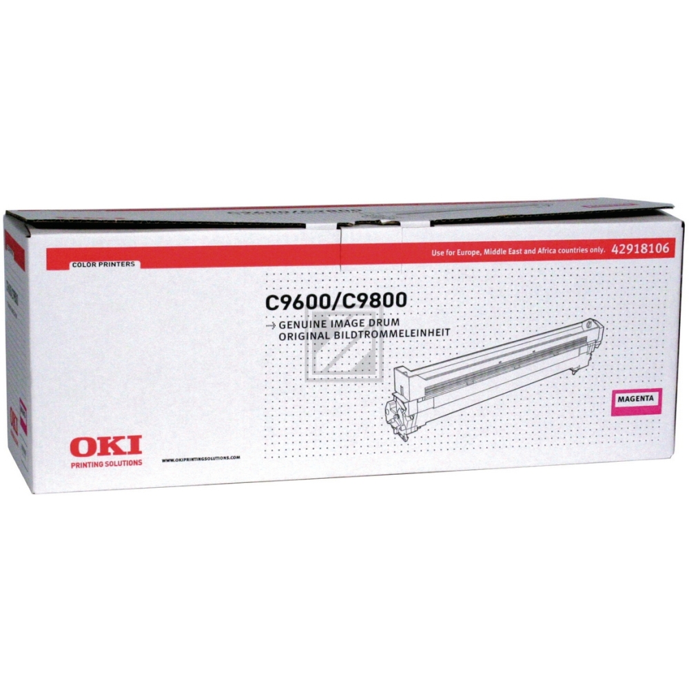 Original OKI 42918106 / C9600 Bildtrommel Magenta