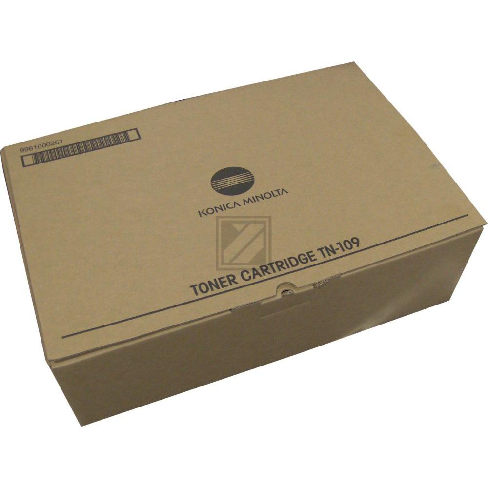 Original Konica Minolta 9961000251 / TN-109 Toner Schwarz
