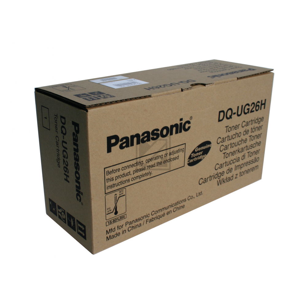 Original Panasonic DQ-UG26H / DQUG16H Toner Schwarz