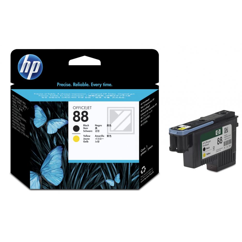 Original HP C9381A / 88 Tinte Schwarz, Gelb