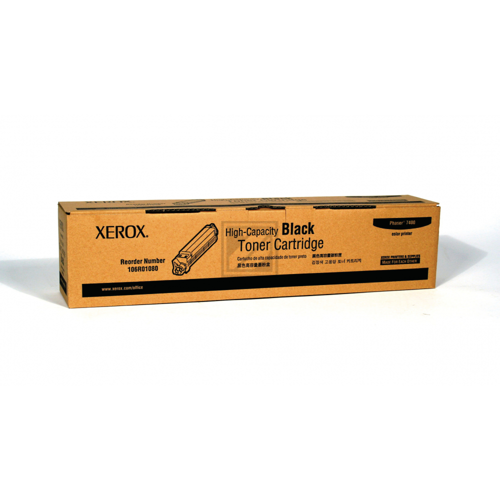 Original Xerox 106R01080 Toner Schwarz