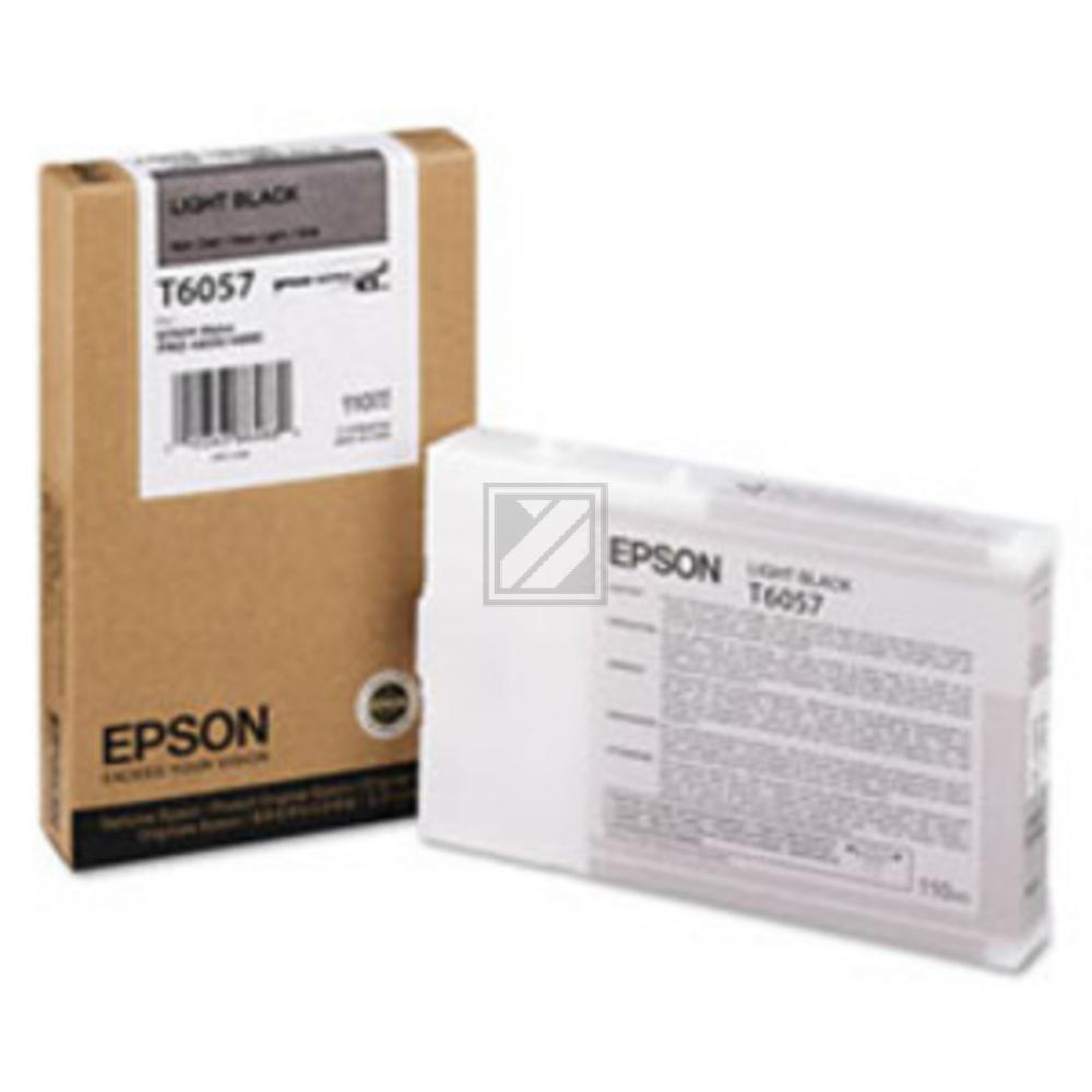 Original Epson C13T605700 / T6057 Tinte Light Schwarz
