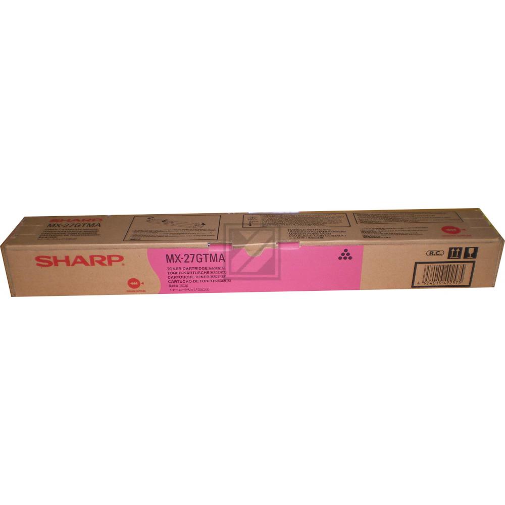 Original Sharp MX-27GTMA Toner Magenta