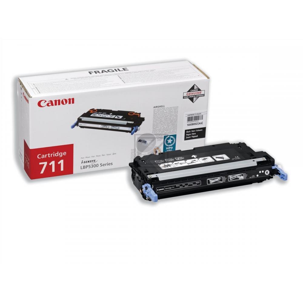 Original Canon 1660B002 / 711BK Toner Schwarz