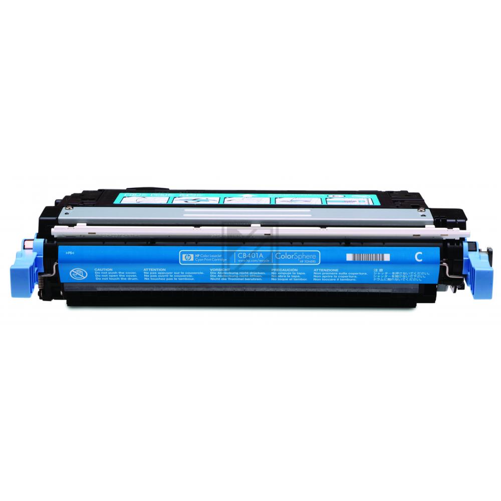Original HP CB401A / 642A Toner Cyan
