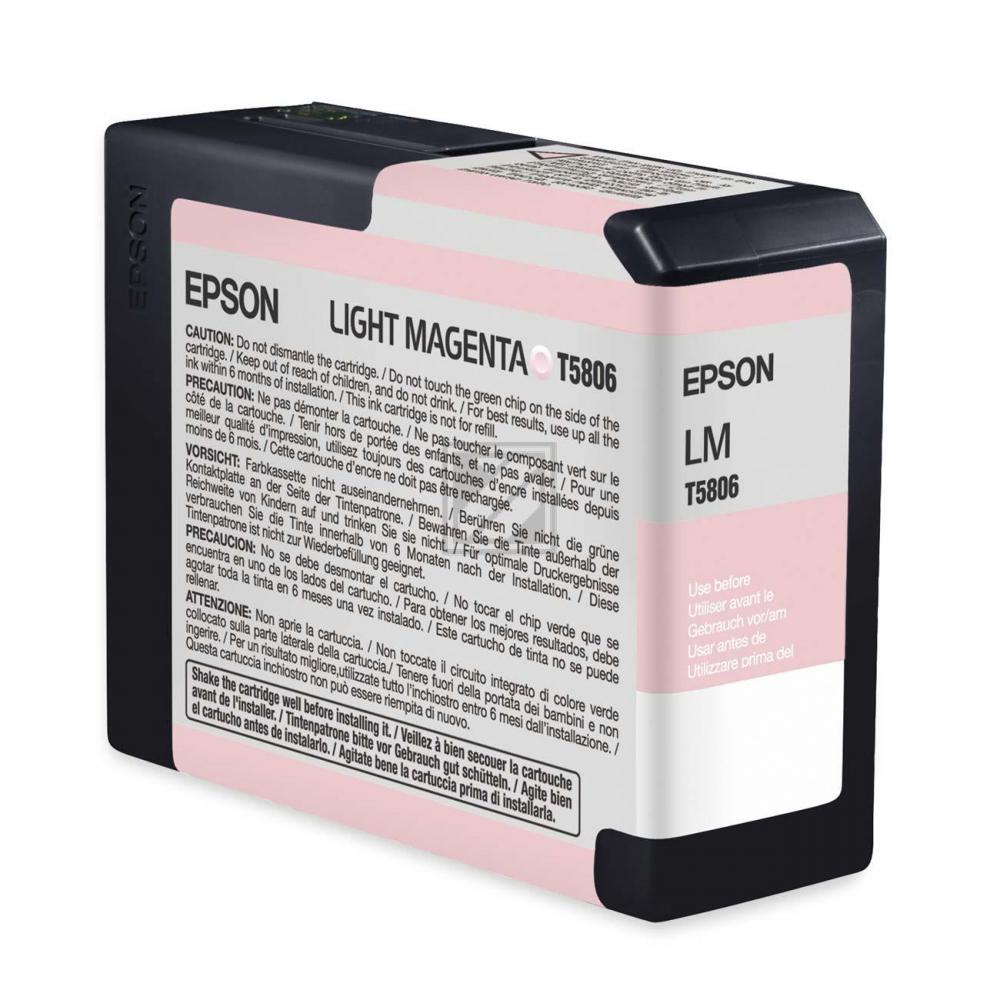 Epson Tintenpatrone magenta light (C13T580600, T5806)