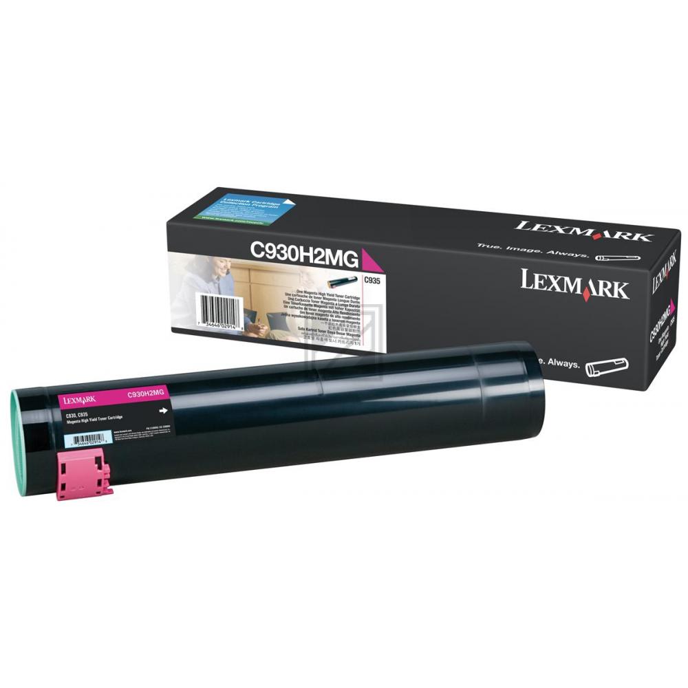 Original Lexmark C930H2MG Toner Magenta