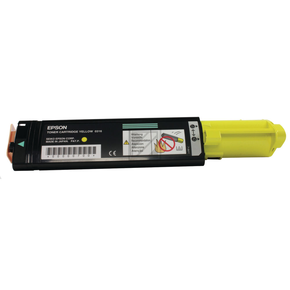 Original Epson C13S050316 / S050316 Toner Gelb