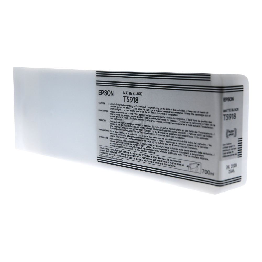 Original Epson C13T591800 / T5918 Tinte schwarz matt