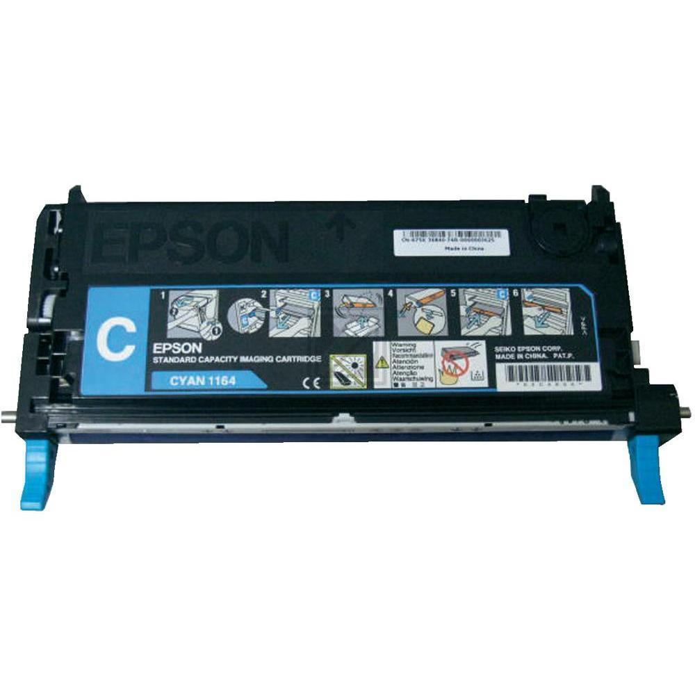 Original Epson C13S051164 / S051164 Toner Cyan