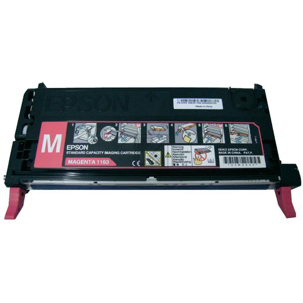 Original Epson C13S051163 / S051163 Toner Magenta