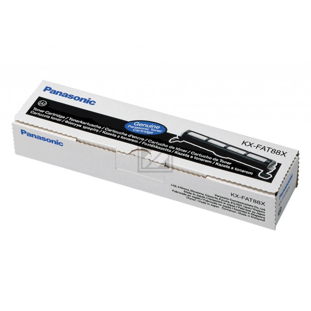 Original Panasonic KX-FAT88X Toner Schwarz