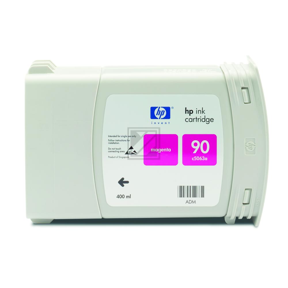 Original HP C5063A / 90 Tinte Magenta